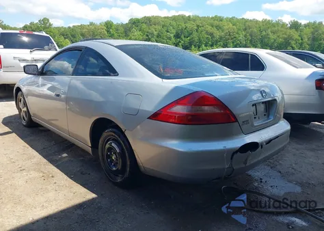 2003 Honda Accord 2.4 Ex из США, поврежденный, VIN 1HGCM72693A014507